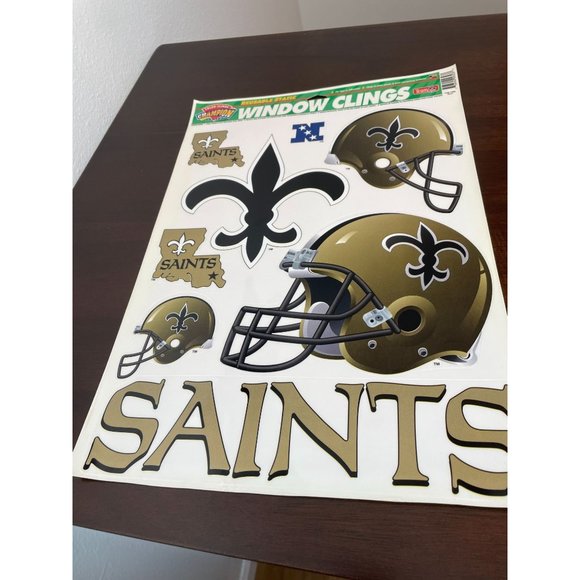 1996 NFL New Orleans Saints Window Clings - new - Picture 2 of 2